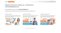 Desktop Screenshot of laprensadelbaix.com